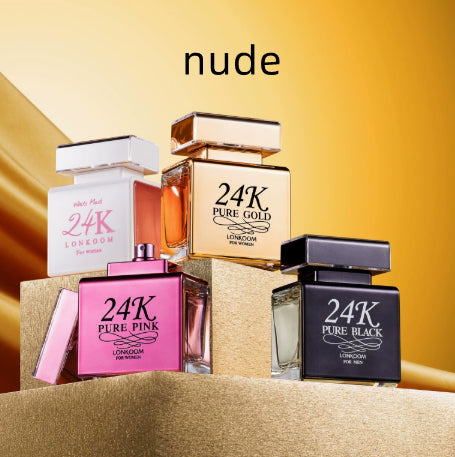 24K Gold Fragrance Perfume In Floral Style With Five Colours