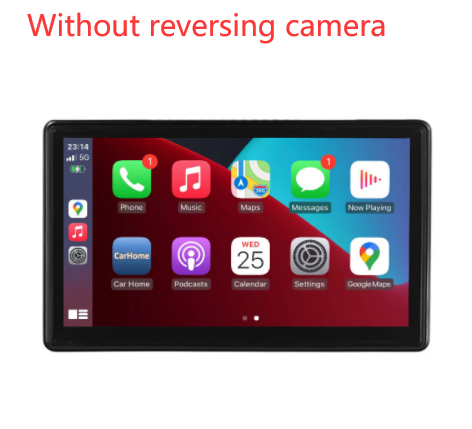 Portable 7 Inch IPS Car Screen, Wireless Smart Display for Navigation