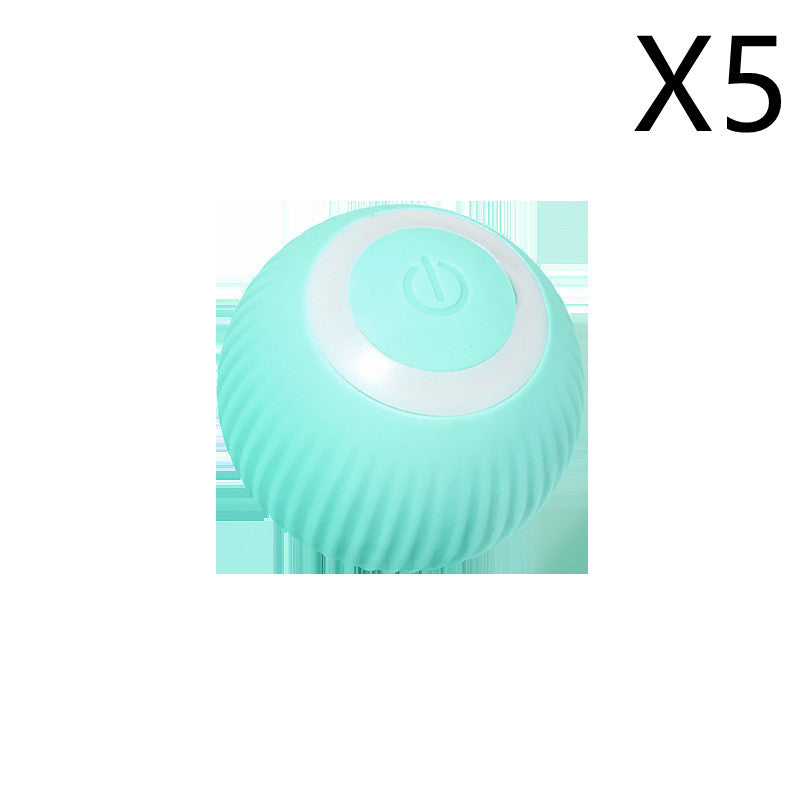 Automatic Rolling Ball Cat Toy With Gravity Rotation