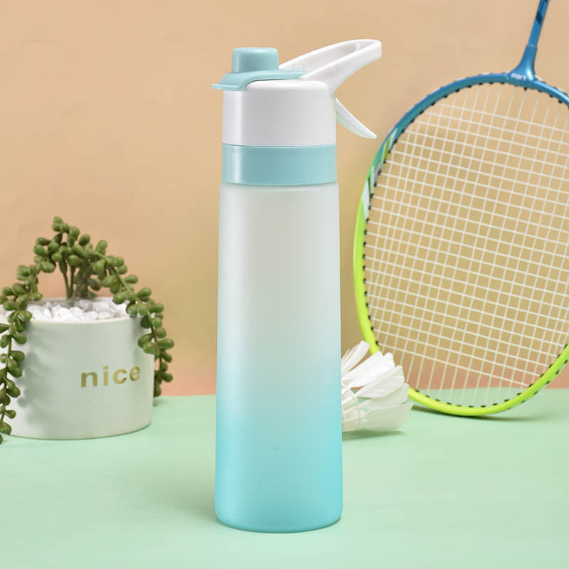 Spray Water Bottle With Handle Strap For Sport And Travel
