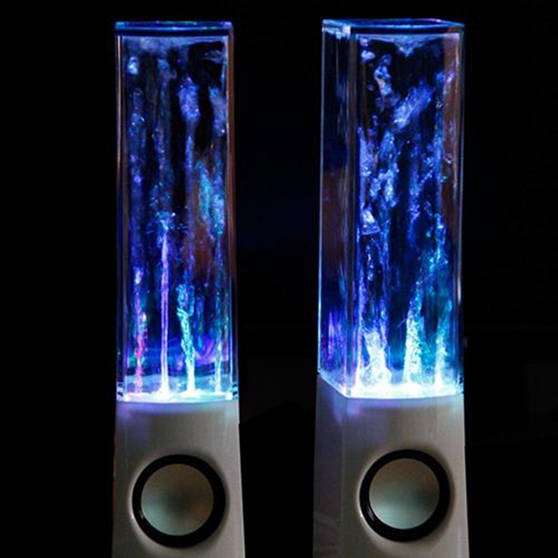 Dancing Water Speaker With LED Fountain Light For Parties
