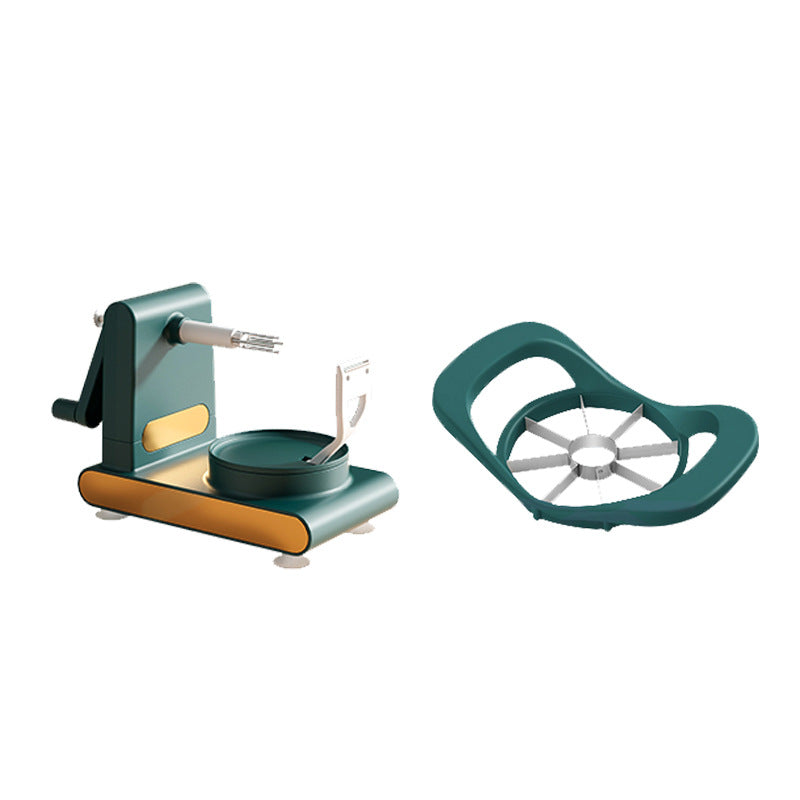 Hand-Cranked Fruit Peeler And Corer Machine For The Kitchen