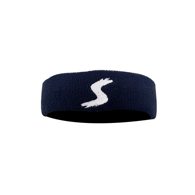 Cotton Fitness Headband, Sweat Absorbing Sports Hair Band for Workouts