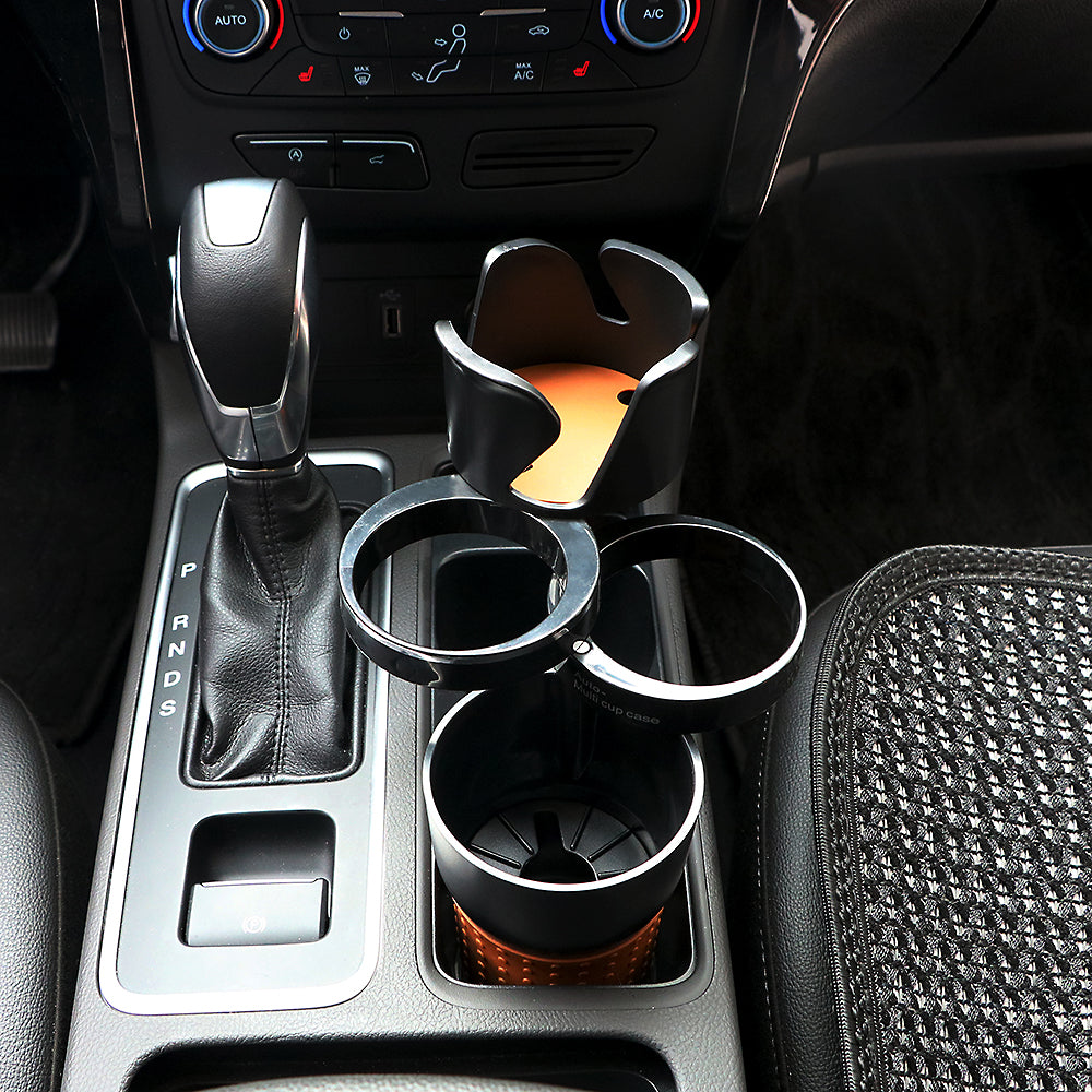 Rotating Car Door Cup Holder for Drinks, Bottles and Cans