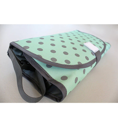 Portable Waterproof Diaper Changing Pad Clutch for Newborns, Foldable Mat
