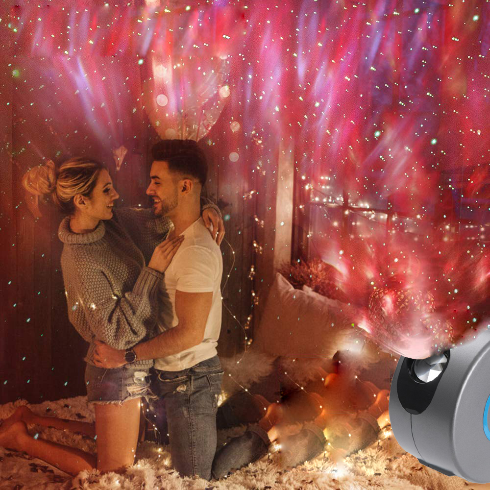 Galaxy Starry Sky Projector with Rotating Colourful Lights
