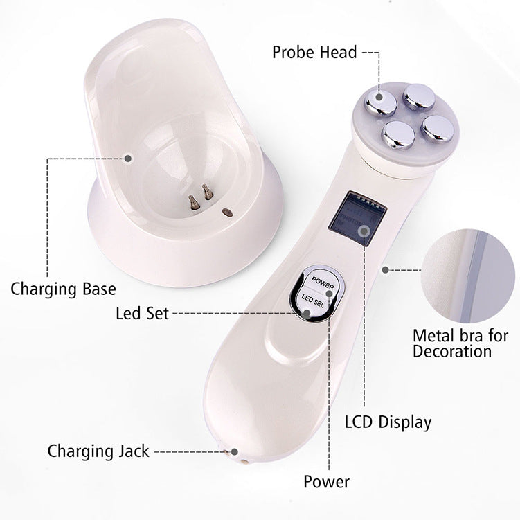 EMS Radio Frequency Facial Beauty Device, Skin Care Massager