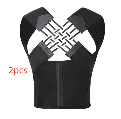 Unisex Chest Lift Posture Brace, Adjustable Back Support Strap