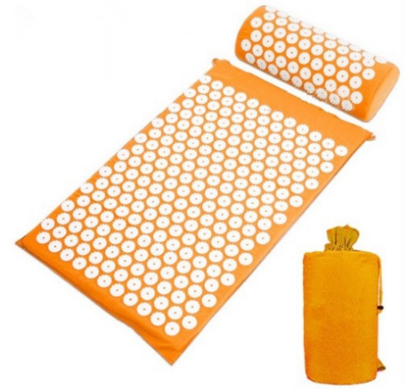 Acupressure Yoga Cushion and Massage Pillow, Spike Mat for Home Relaxation