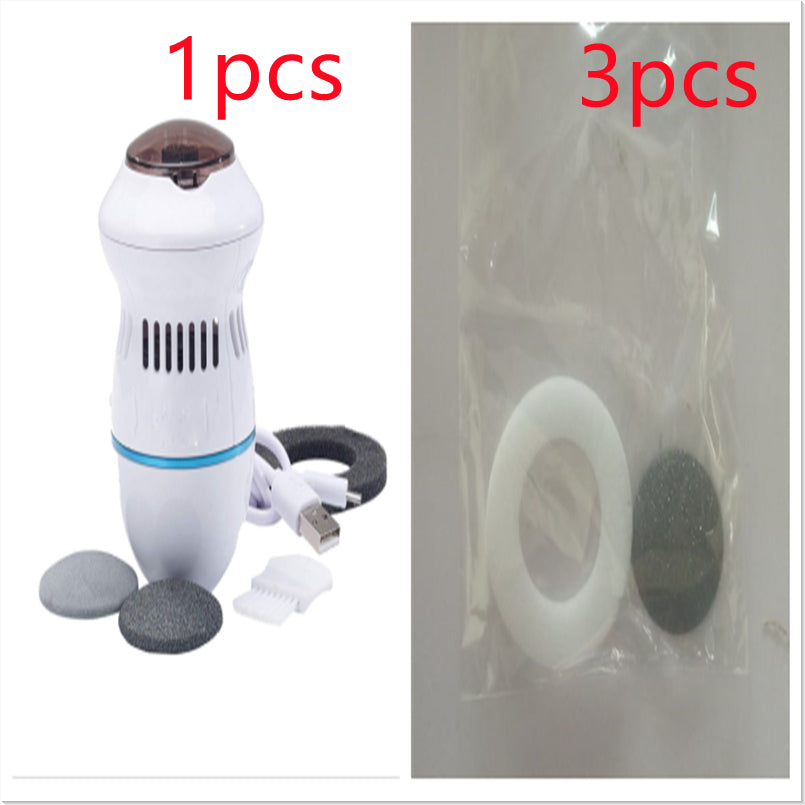 Electric Foot File Grinder with Vacuum and USB Charging
