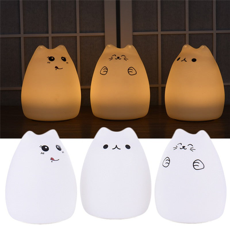Silicone Touch Sensor LED Night Light for Children and Babies
