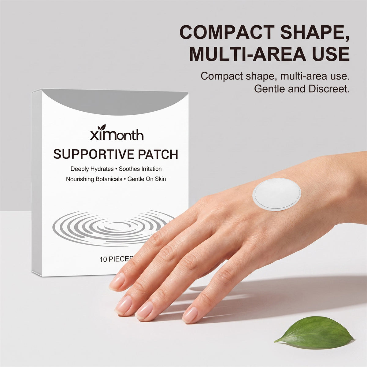 Soothing Skincare Patches with Vitamin E and Panthenol, 10 Pieces