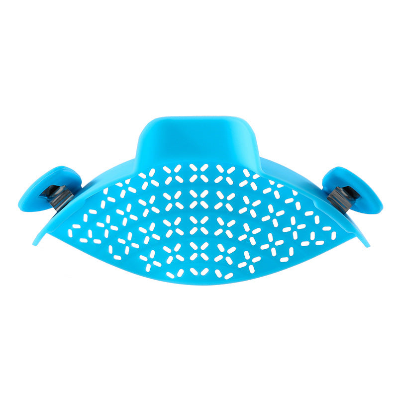 Silicone Pot Side Drain Stopper for Easy Kitchen Straining