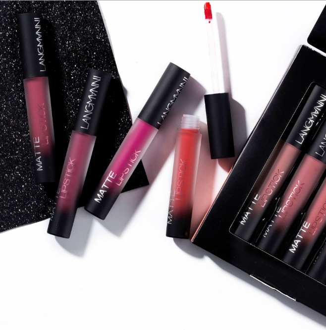 Matte Velvet Lipstick Set, Waterproof and Long-Lasting