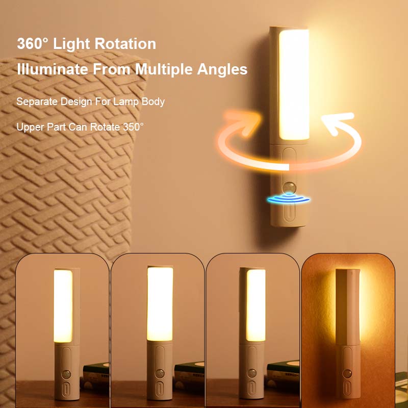 Motion Sensor LED Night Light for Bedroom, Hallway and Bathroom