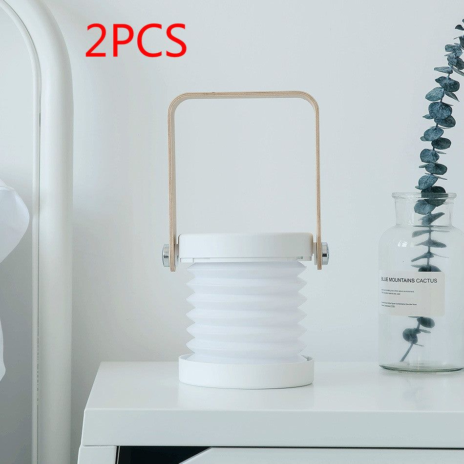 Foldable Touch Dimmable LED Reading Night Light, Rechargeable