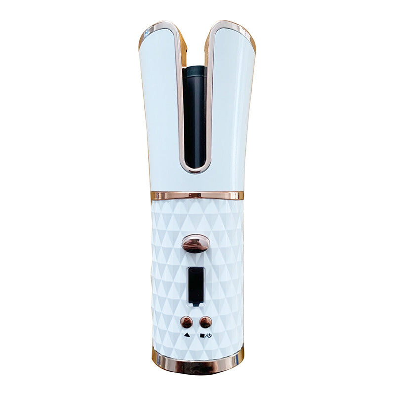 Cordless Automatic Hair Curler, Wireless Rotating Curling Iron