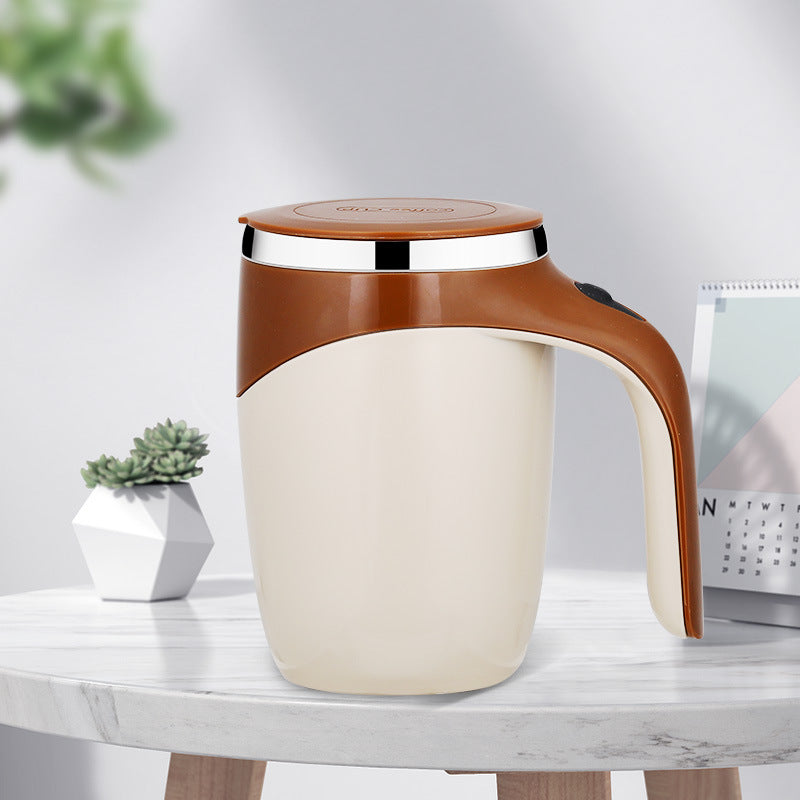 Rechargeable Automatic Stirring Cup For Coffee And Milkshakes