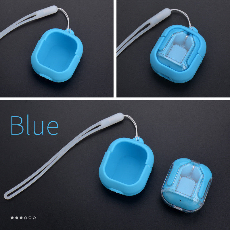 Mini Transparent Wireless Earbuds With LED Power Display