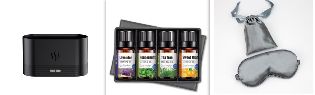 Flame Aroma Diffuser With Mist Humidifier And Auto-Off