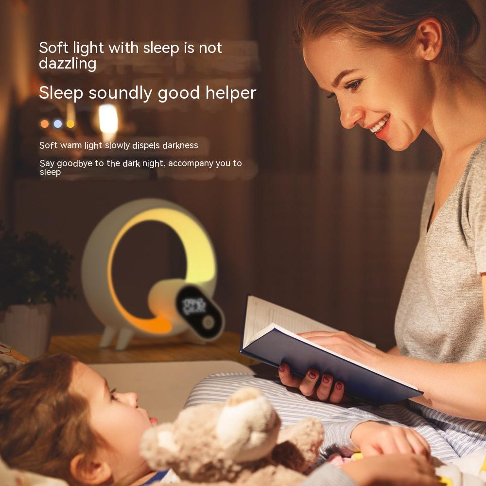 Sunrise Alarm Clock With Bluetooth Speaker And Colourful Light