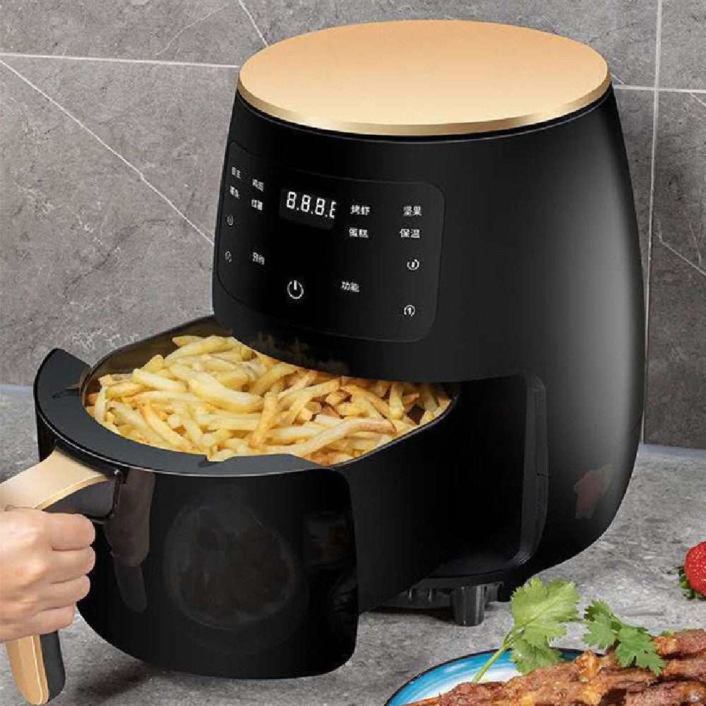 Smart Touch Air Fryer with 1400W Heating and Auto Power-Off
