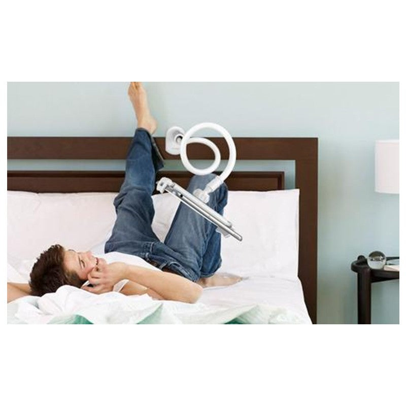 360 Degree Flexible Phone and Tablet Stand with Spiral Base