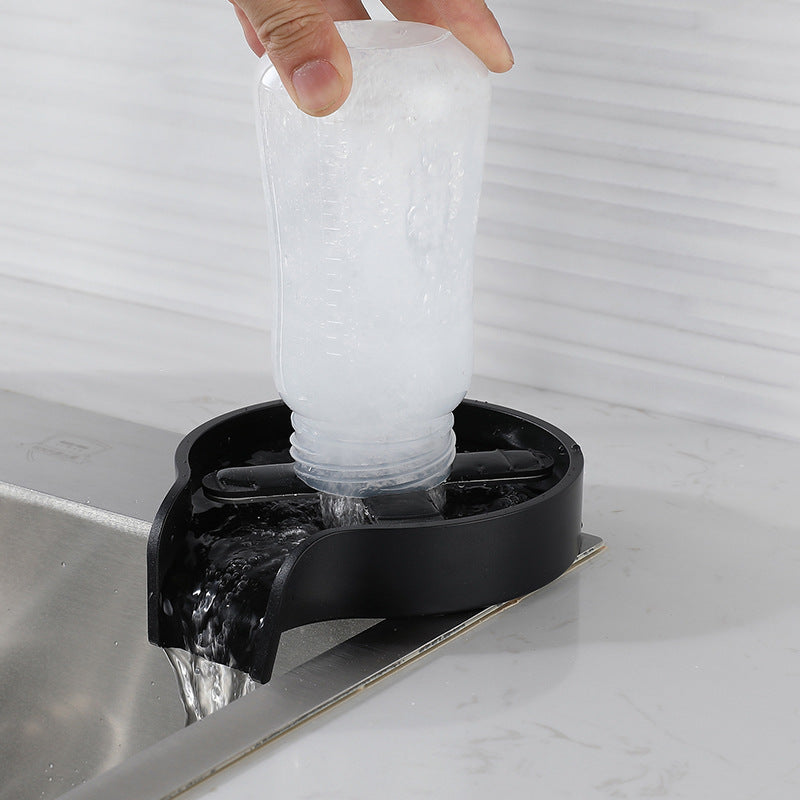 Stainless Steel Cup Washer Faucet for Sink and Bar Counter