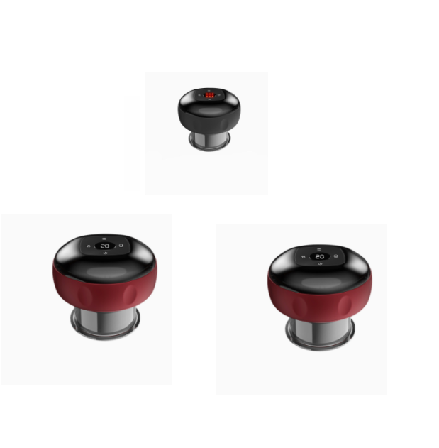 Electric Vacuum Cupping Body Massager With 12 Speeds, USB Charging