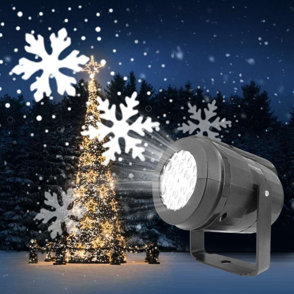 Christmas Snowflake Projector Light for Party Rooms and Stages