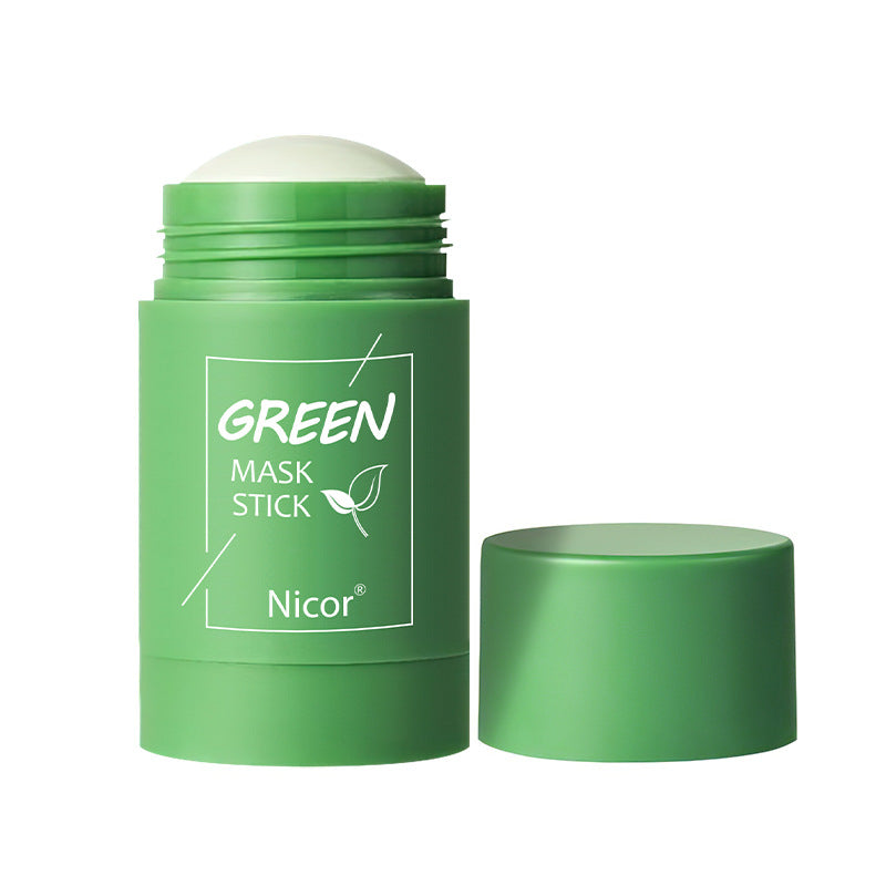 Green Tea Cleansing Clay Mask Stick For Oil Control And Pores