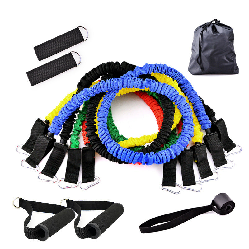 Portable Fitness Resistance Rally Band Set for Home Workouts