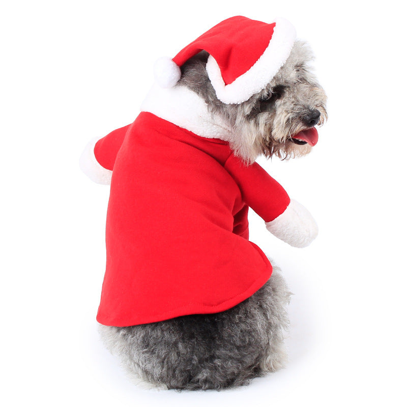 Pet Christmas Standing Costume for Dogs and Cats