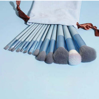 13-Piece Makeup Brush Set with Concealer, Blush and Eyeshadow Brushes