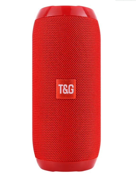 Portable 10W Waterproof Bluetooth Speaker with Subwoofer and LED Lights