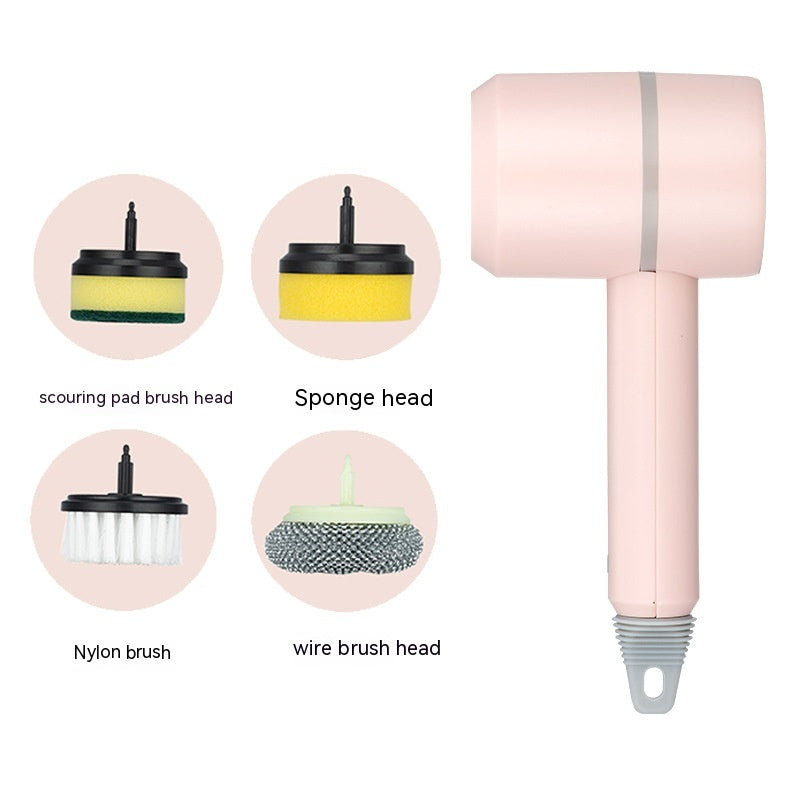 Cordless Electric Cleaning Brush For Dishes, Bathtub And Tiles