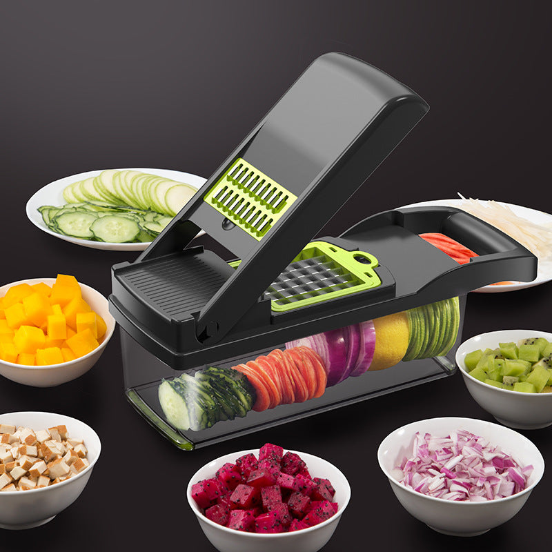 Multifunctional Vegetable Cutter and Spiraliser for Home Kitchens