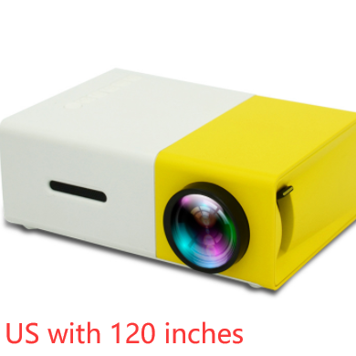 Mini HD LED Home Cinema Projector with HDMI and USB Audio