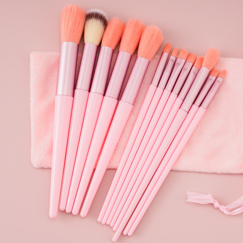 13-Piece Makeup Brush Set with Concealer, Blush and Eyeshadow Brushes