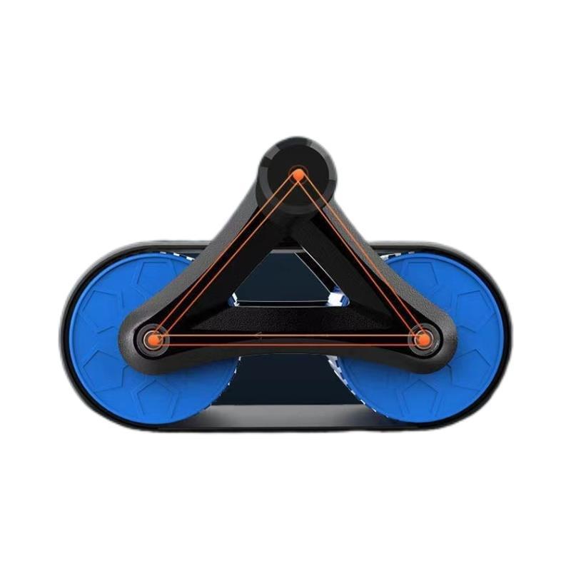 Double Wheel Ab Roller With Kneeling Pad For Home Workouts