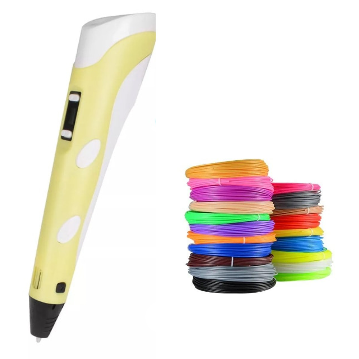 3D Printing Pen with Adjustable Speed and Temperature Control