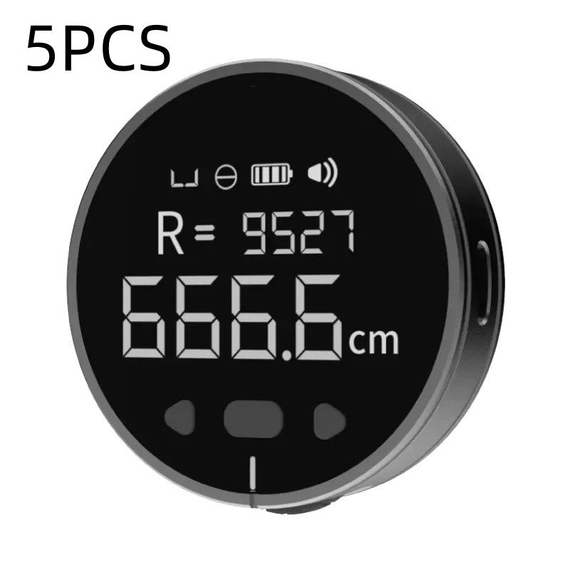 Digital LCD Measuring Ruler With 99m Range, Mini And Rechargeable