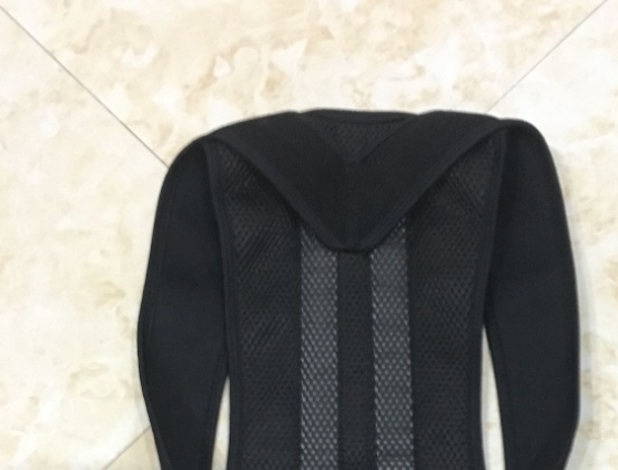 Adjustable Back Posture Support Brace In Breathable Fabric