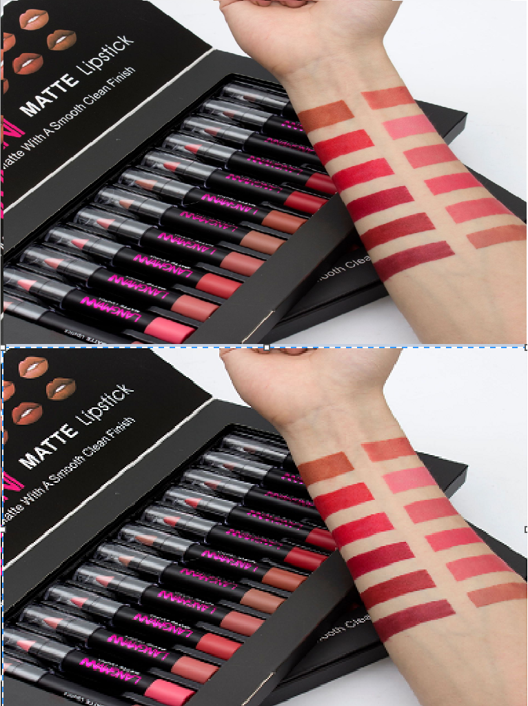Matte Velvet Lipstick Set, Waterproof and Long-Lasting
