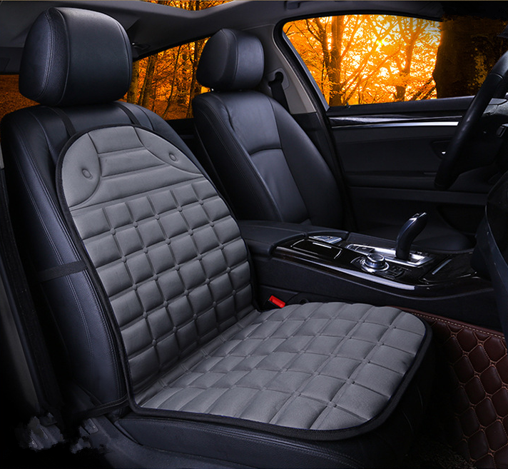12V Car Heated Seat Cushion, Plug-In Winter Seat Warmer