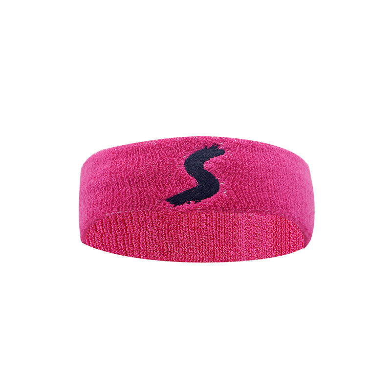 Cotton Fitness Headband, Sweat Absorbing Sports Hair Band for Workouts
