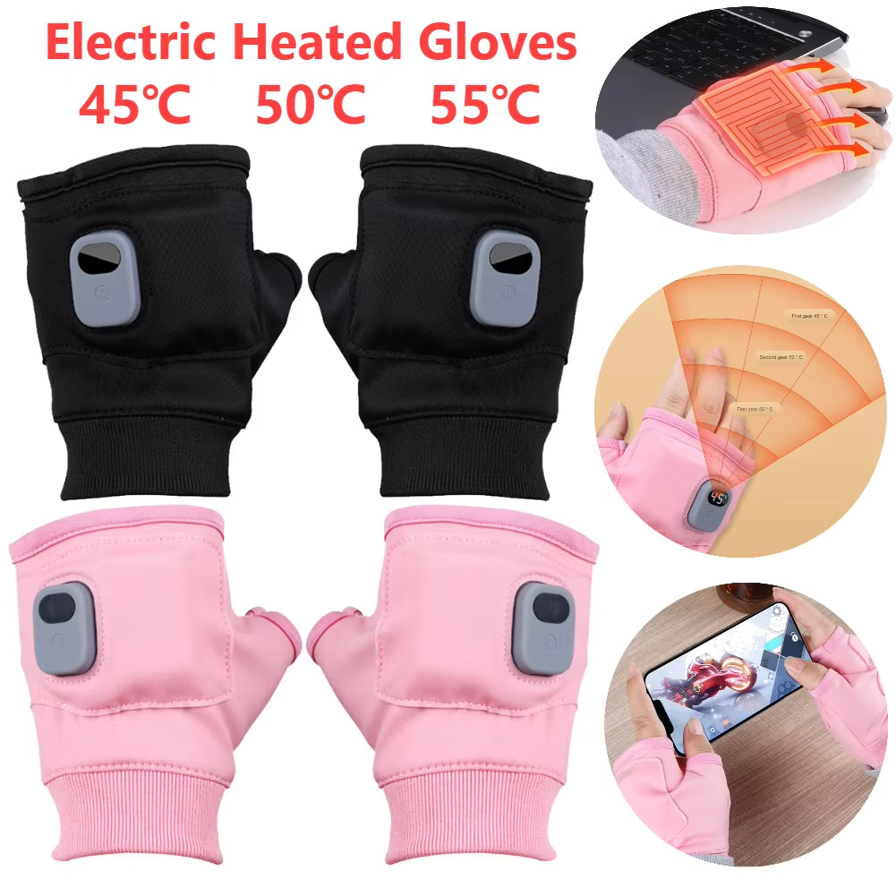 USB Rechargeable Heated Gloves, Warm Smart Winter Gloves