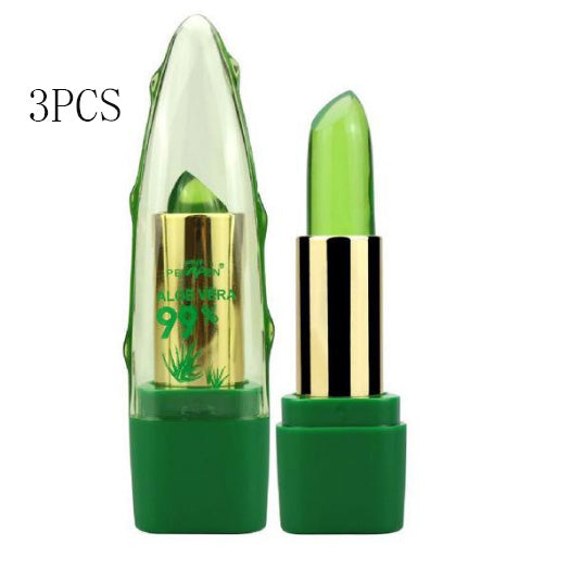 Aloe Vera Colour-Changing Lip Balm Gloss for Soft Lips