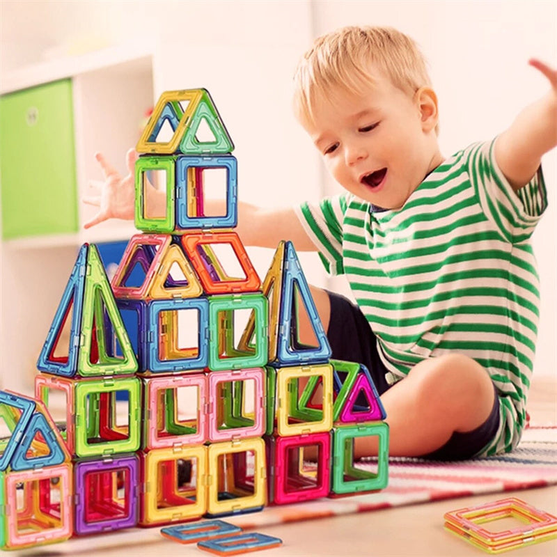 Magnetic Building Blocks Set For Kids, Creative Construction Toy