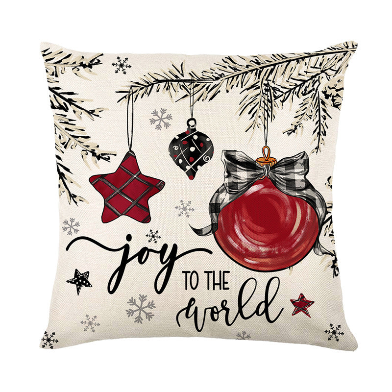 Merry Christmas Cushion Covers for Sofa and Home Decor